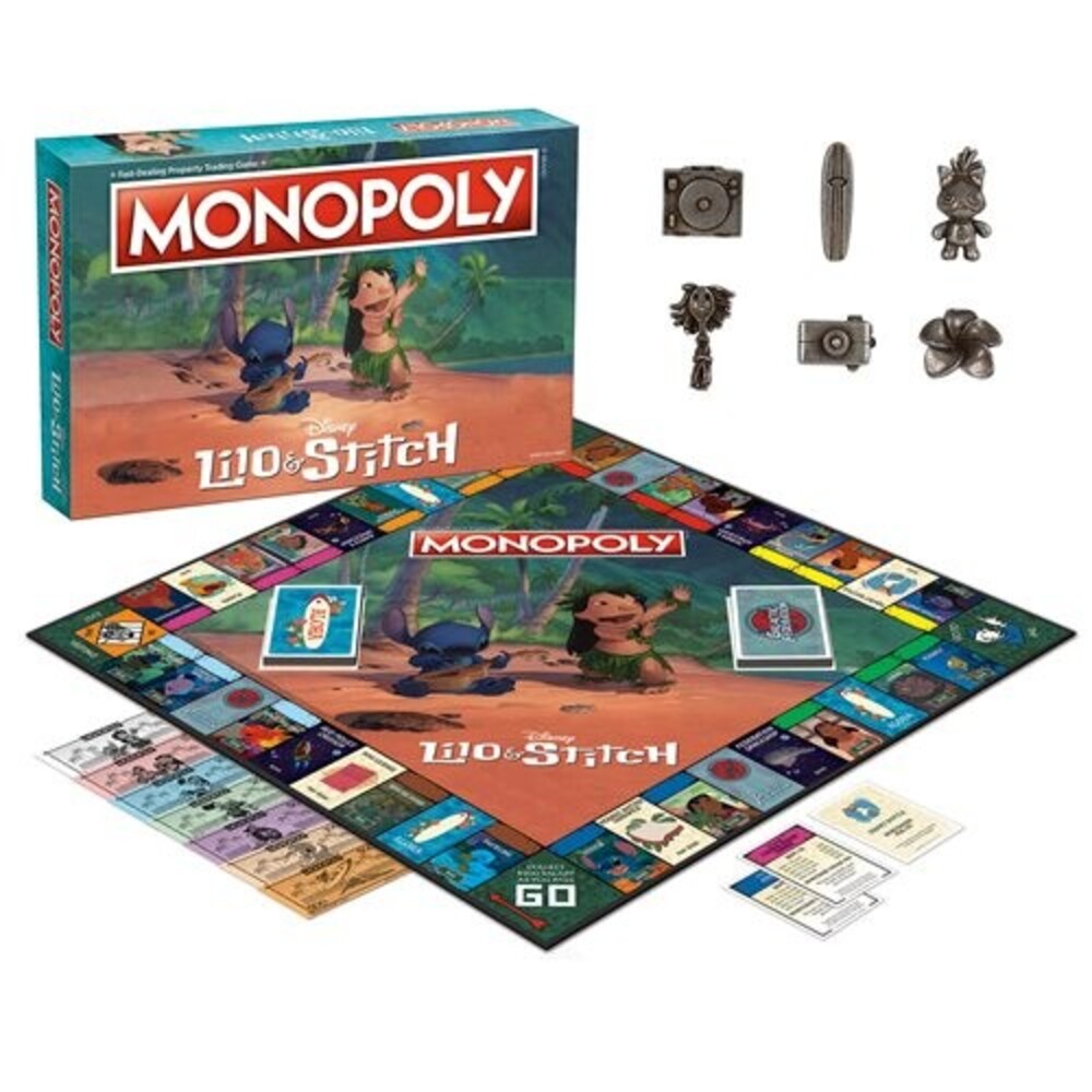Monopoly: Lilo & Stitch Edition Board Game